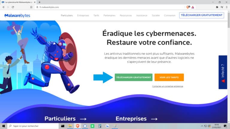 Comment Utiliser Malwarebytes Cover