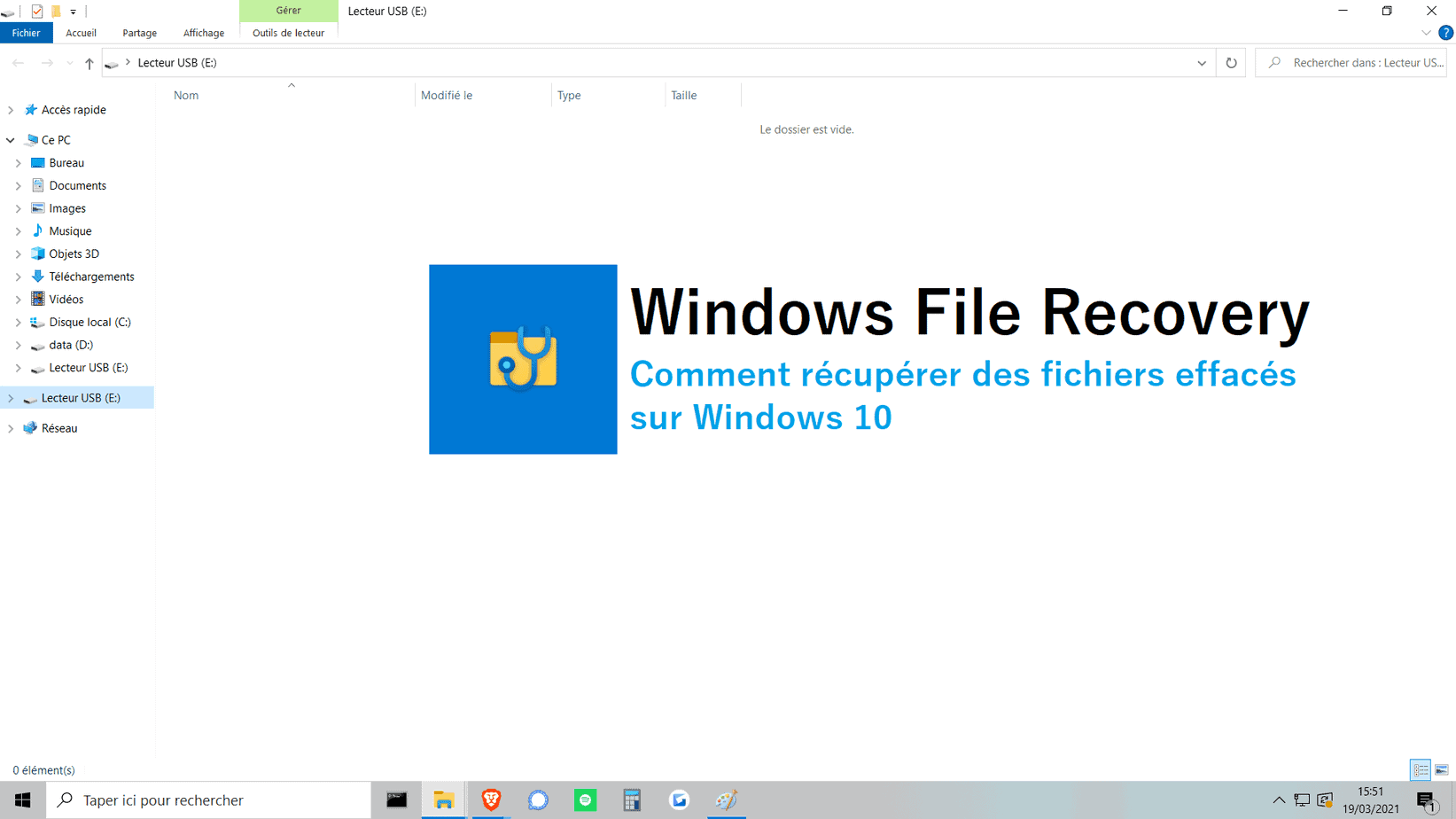 Windows File Recovery Cover