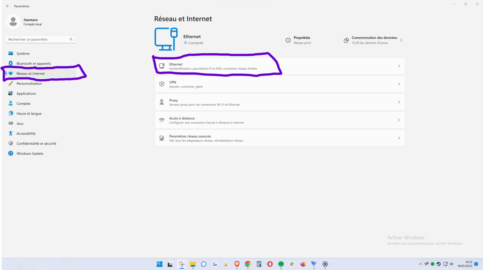 Changer Dns Windows 11 Ethernet 1536x861