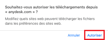 Autoriser Telechargement Anydesk.com Sur Mac