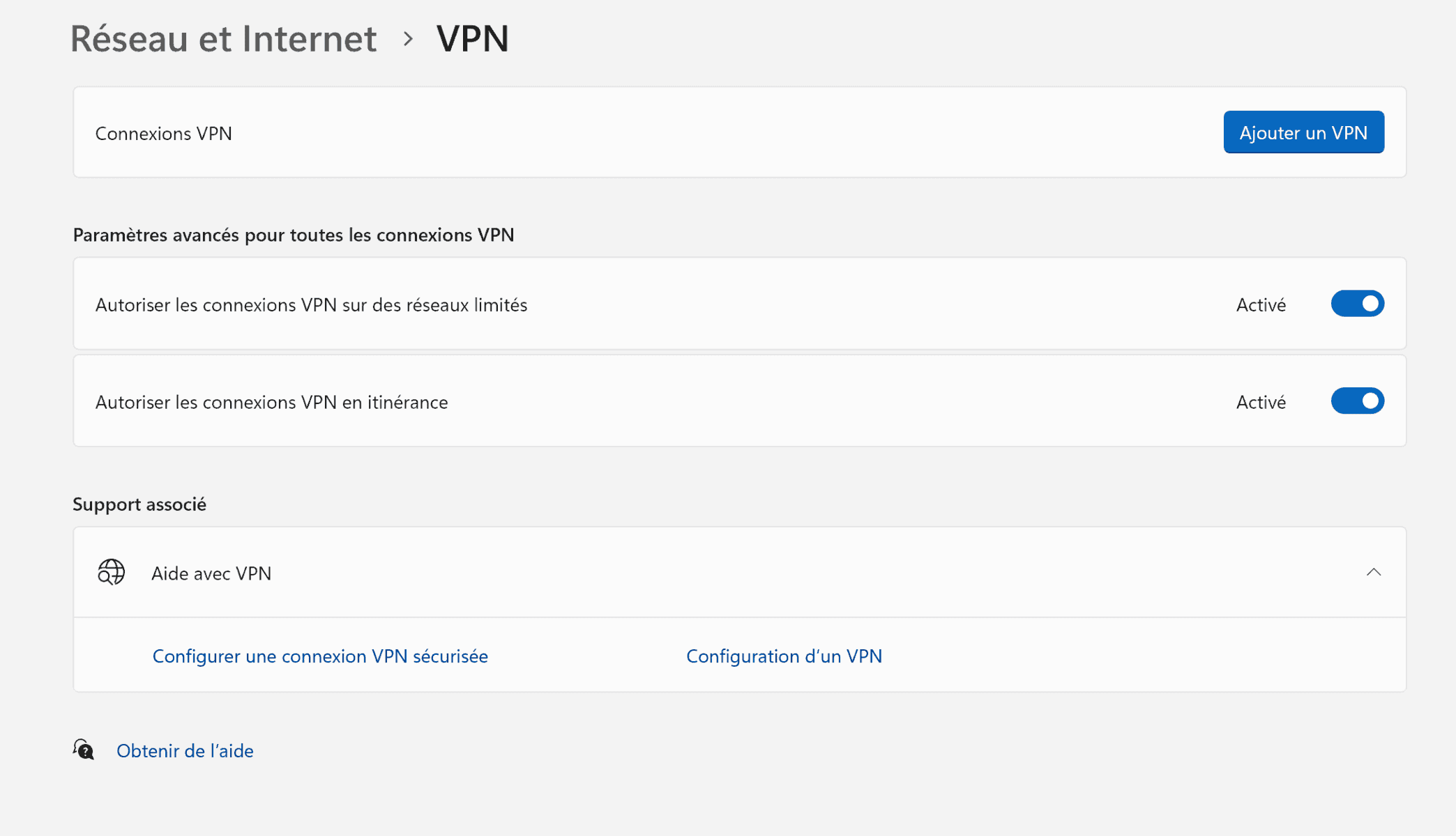 activer vpn windows 11